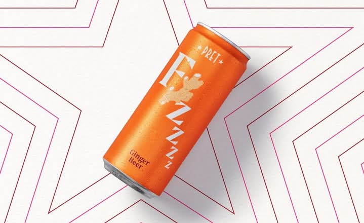 Pret's Sparkling Ginger Beer