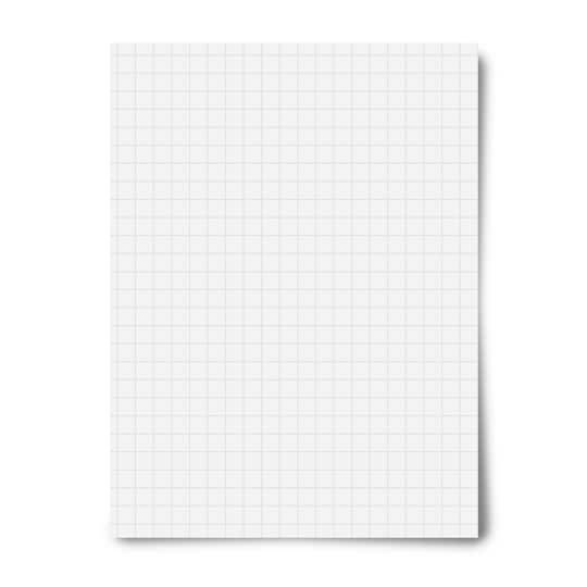 Royal Brites White Grid Heavyweight Poster Board