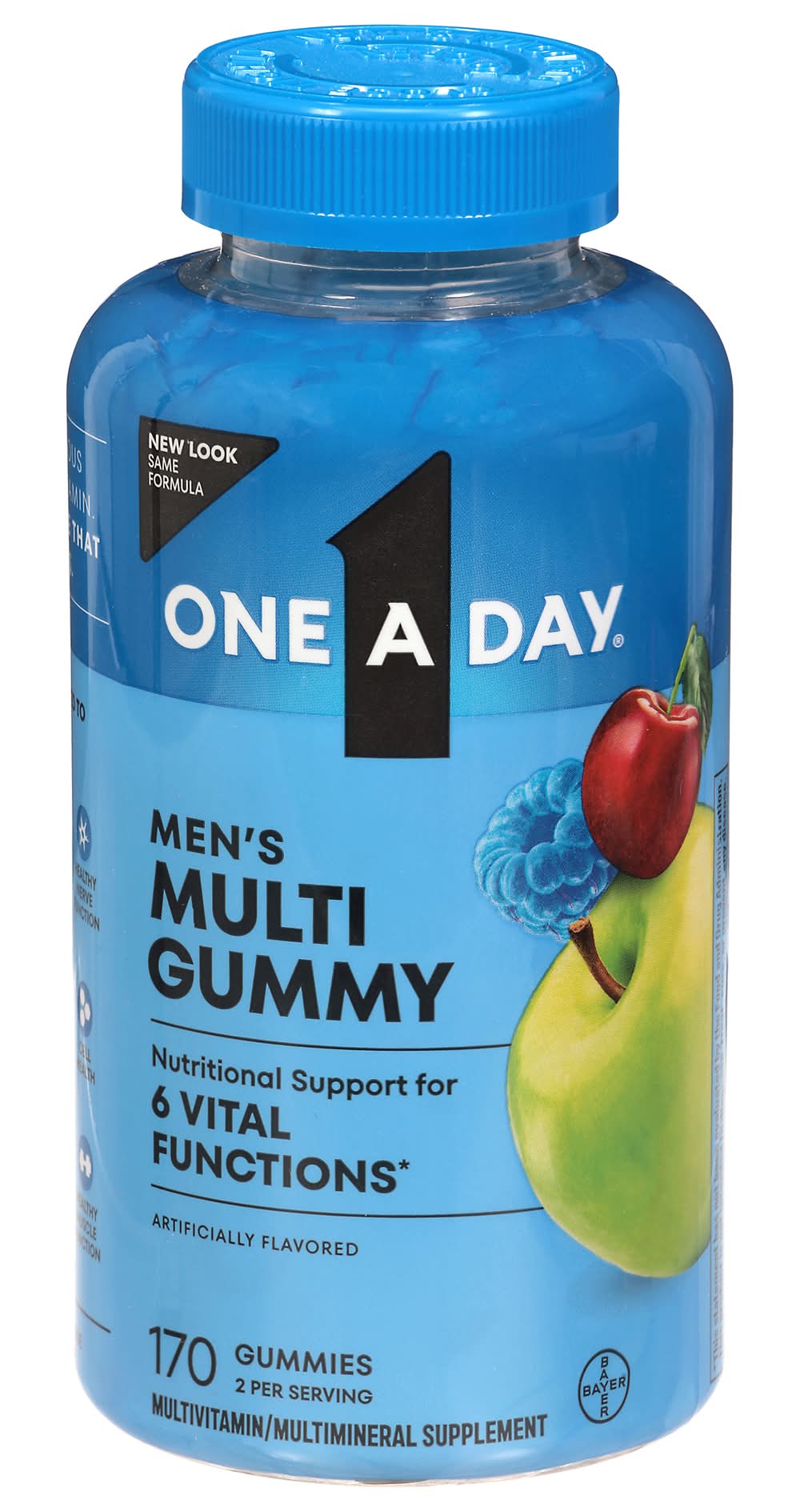 One A Day Vitacraves Multivitamin Gummies, Men (15.6 oz, 170 ct)