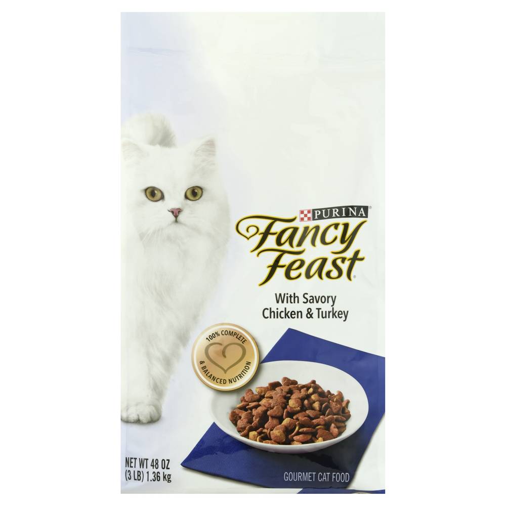 Fancy Feast Gourmet Savory Chicken & Turkey Cat Food