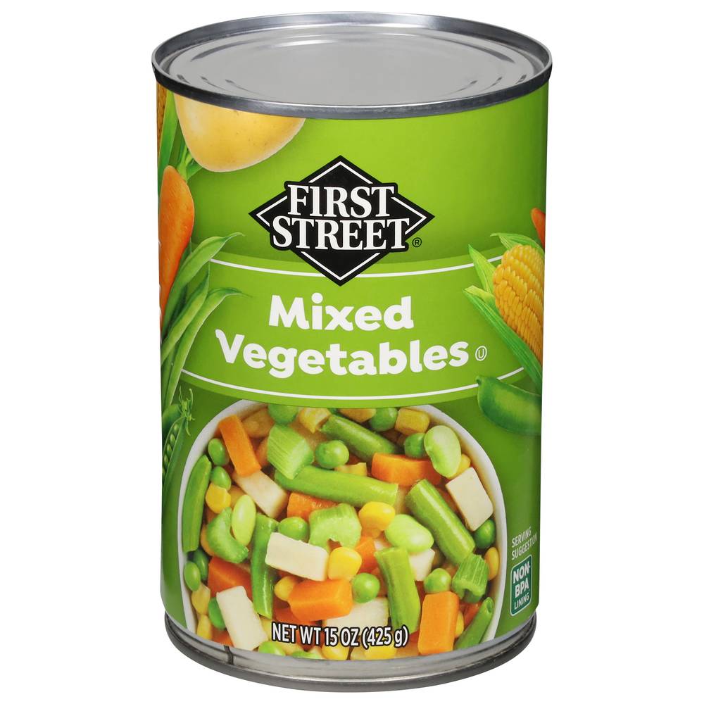 First Street Mixed Vegetables