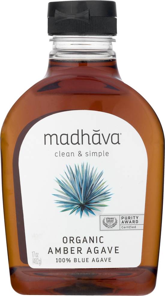Madhava Organic 100% Amber Blue Agave