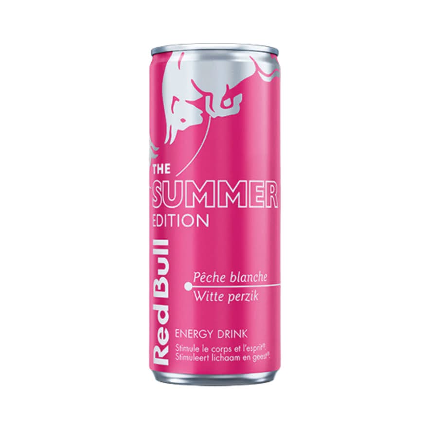 Red Bull Summer Edition (Goût Pêche Blanche)