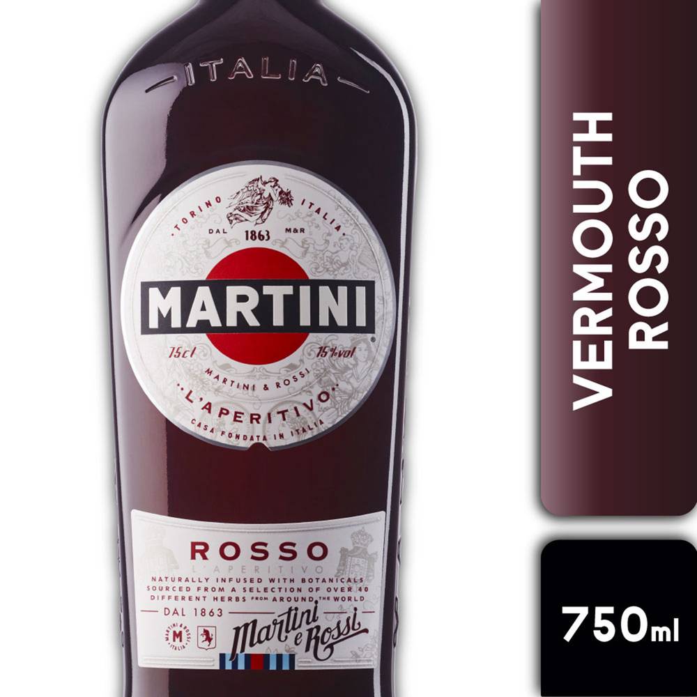 Martini vermouth rosso (botella 750 ml)