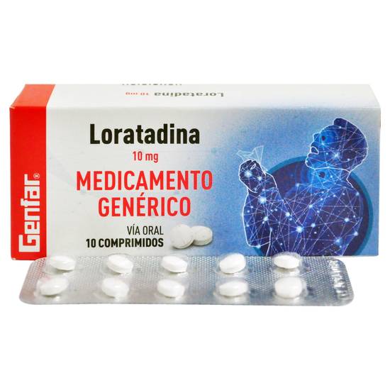 LORATADINA GENFAR COMP 10MG CAJ*10