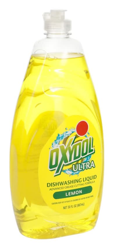 Oxydol Ultra Dishwashing Liquid, Lemon (30 fl oz)