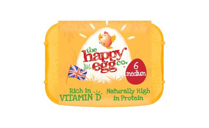 The Happy Egg Co. Eggs Medium 6 pack (369553)