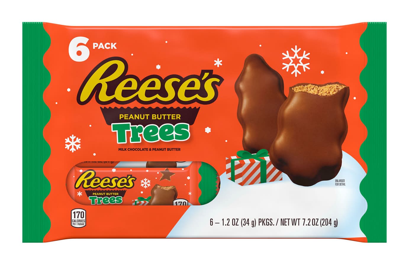 Reese's Peanut Butter Trees (6 x 1.2 oz)
