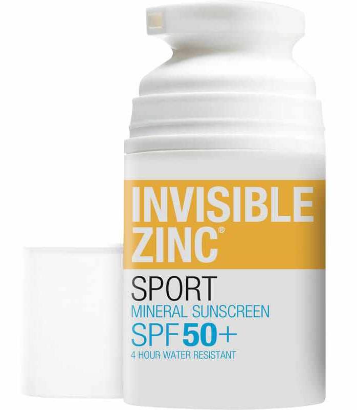 Invisible Zinc Sport 4hr Water Resistant SPF50+ 50ml