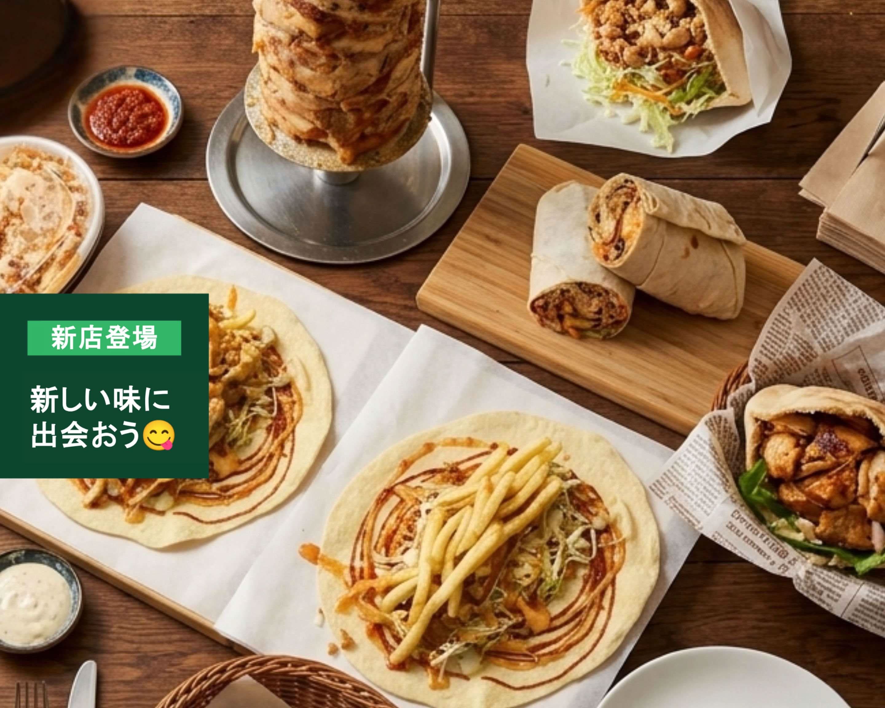 APNA ZAIKA DONER KEBABの出前・宅配・テイクアウトメニュー