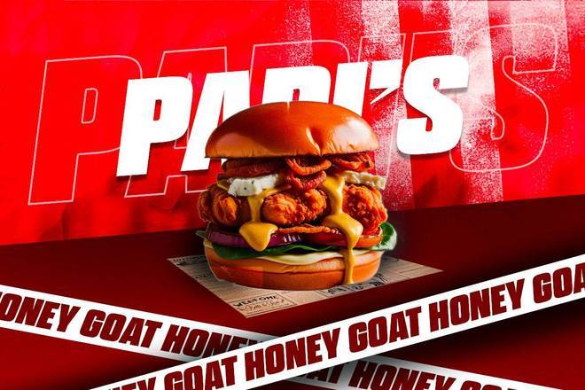 HONEY GOAT BURGER 🐐🍯⚡