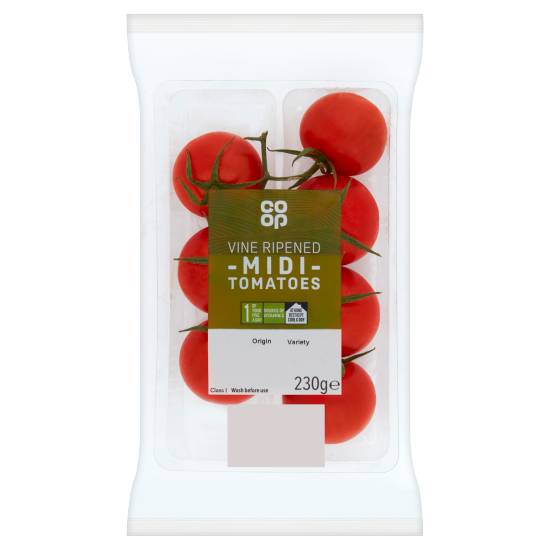 Co-Op Midi Vine Ripened Tomatoes 230g