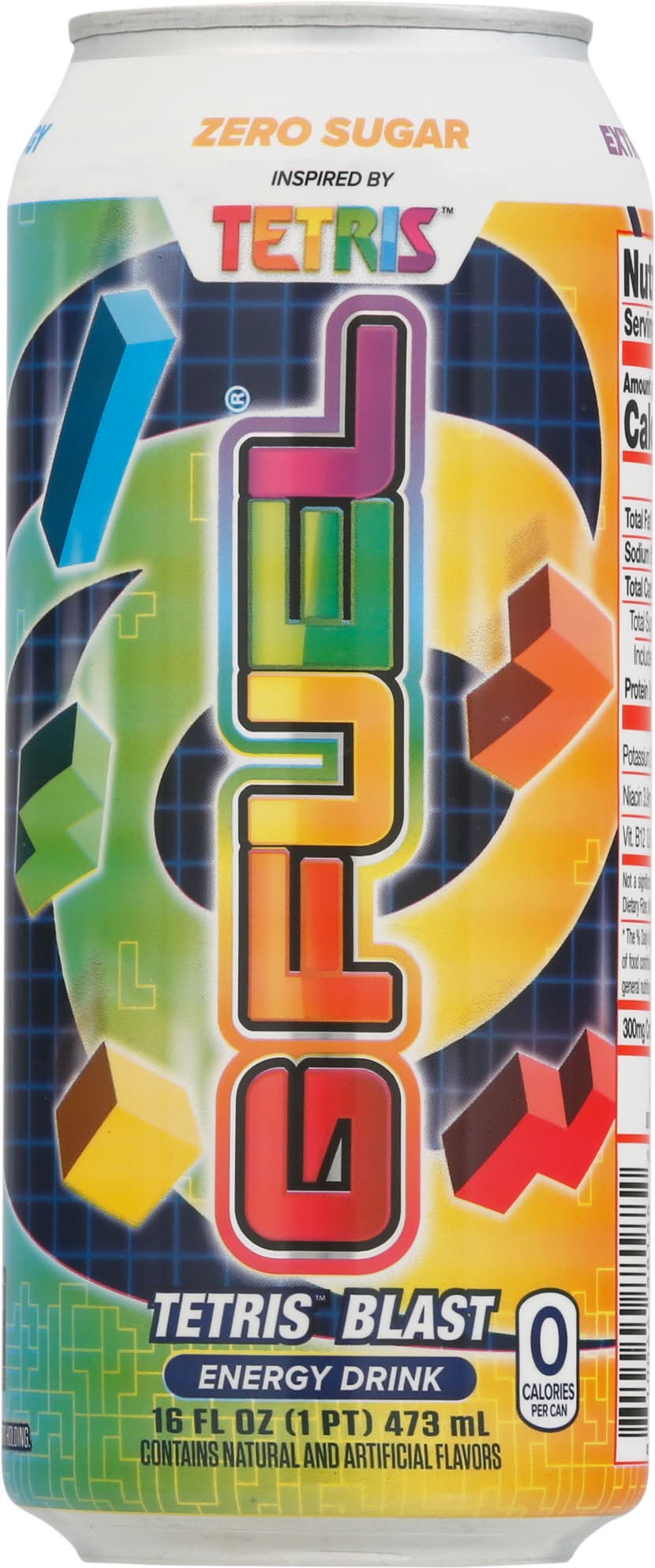 GFuel Tetris Blast Energy Drink (16 fl oz)