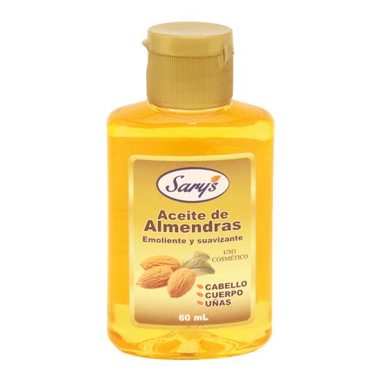 SARYS ACEITE DE ALMENDRAS FCO*60ML