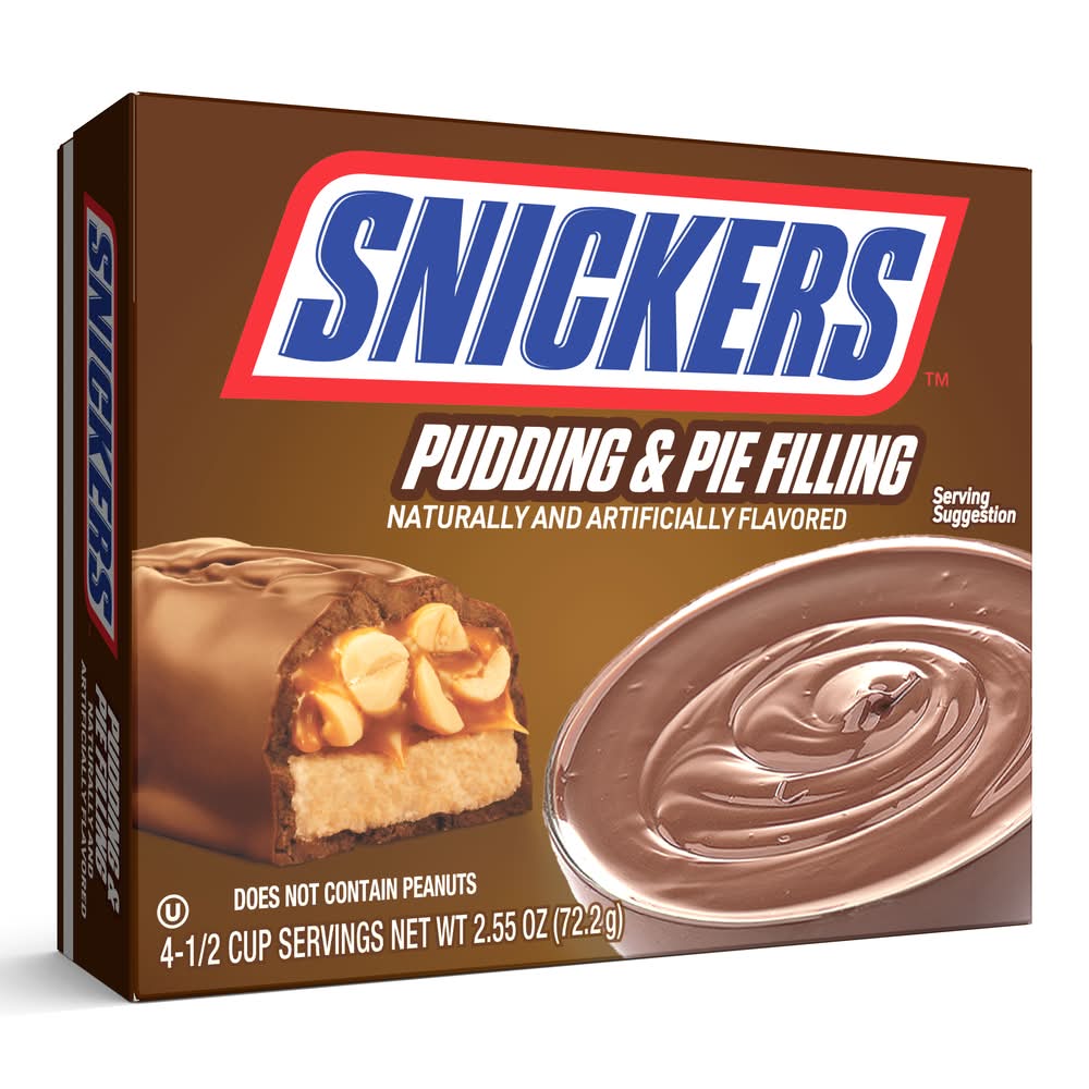 Snickers Pudding & Pie Filling (2.25 oz, 4 ct)