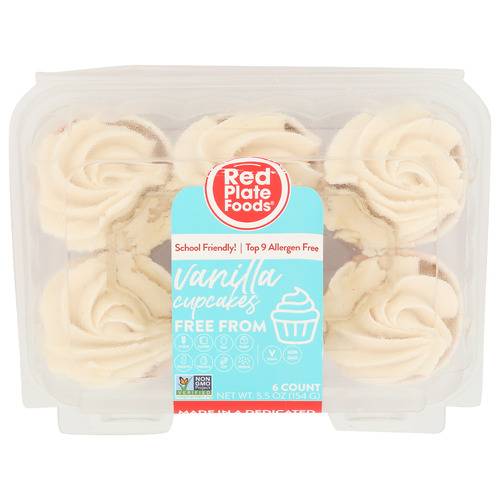 Red Plate Foods Mini Vanilla Cupcakes