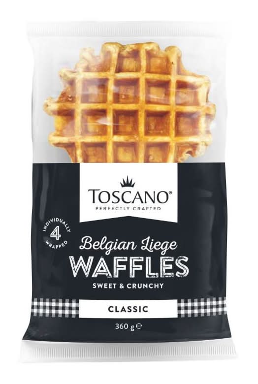 Toscano Traditional Waffles (360g, 4 pack)