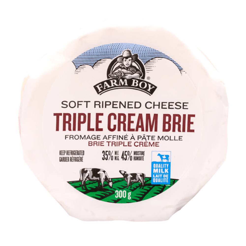 Farm Boy™ Triple Cream Brie Cheese (300 g)