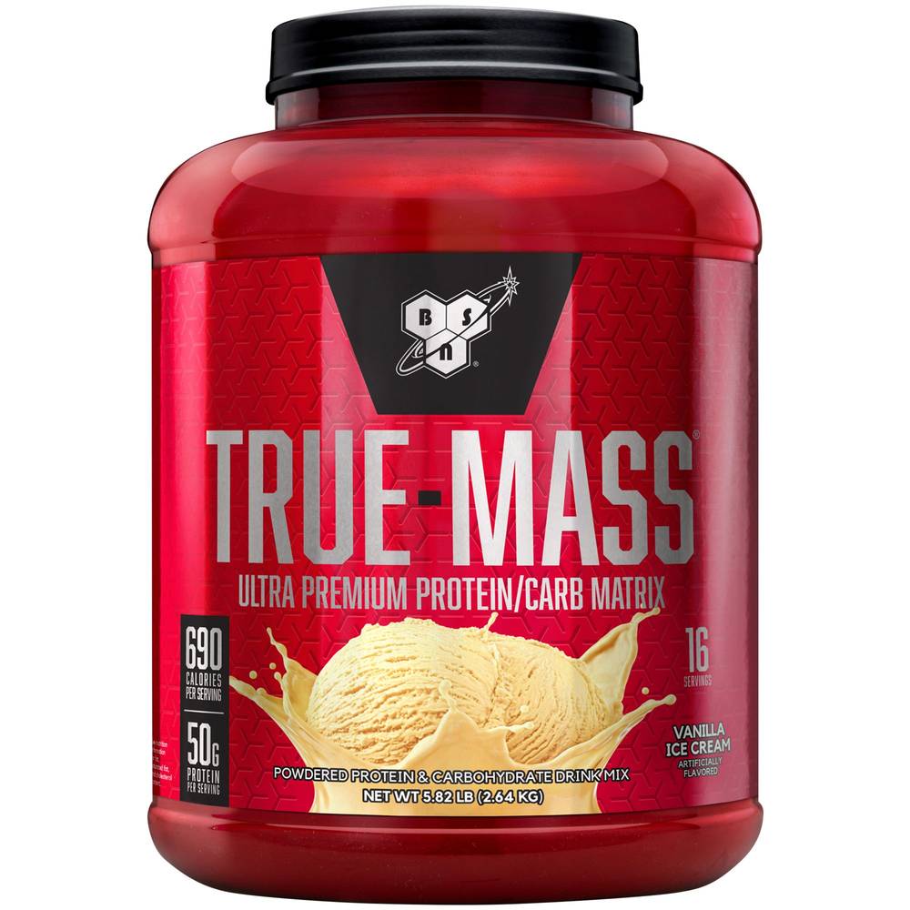 True-Mass Ultra Premium Mass Gainer - Vanilla Ice Cream (16 Servings)