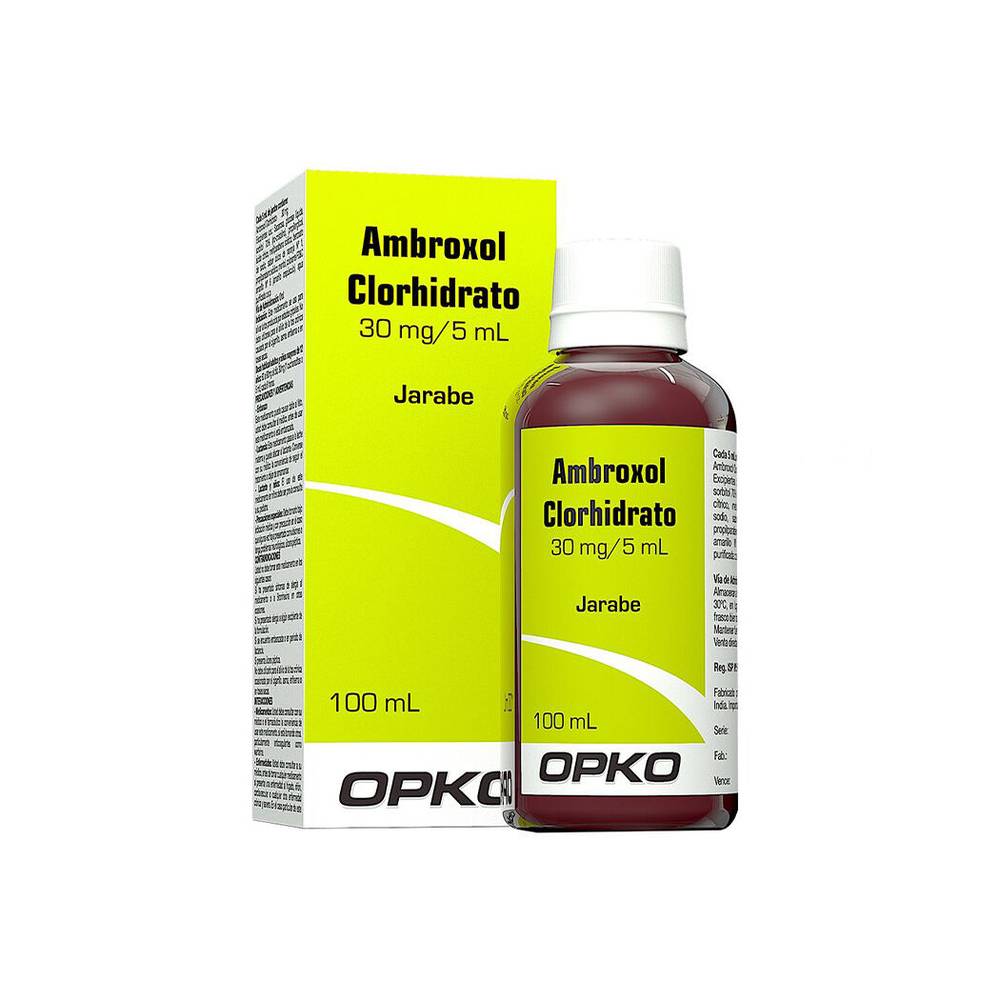 Ambroxol 30mg/5ml Jarabe 100ml