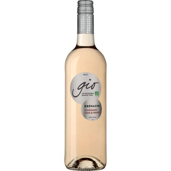 Gérard Bertrand - Vin rosé bio grenache gourmand frais et fruité, 2022 (750ml)