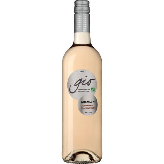 Gérard Bertrand - Vin rosé bio grenache gourmand frais et fruité 2022 (750 ml)
