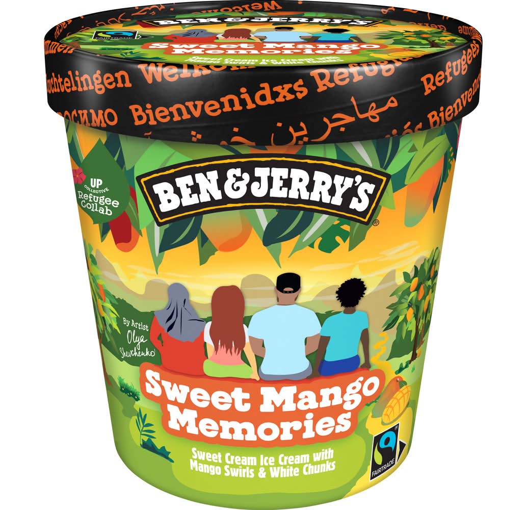 BEN&JERRY´S MANGO MEMORIES 465ML