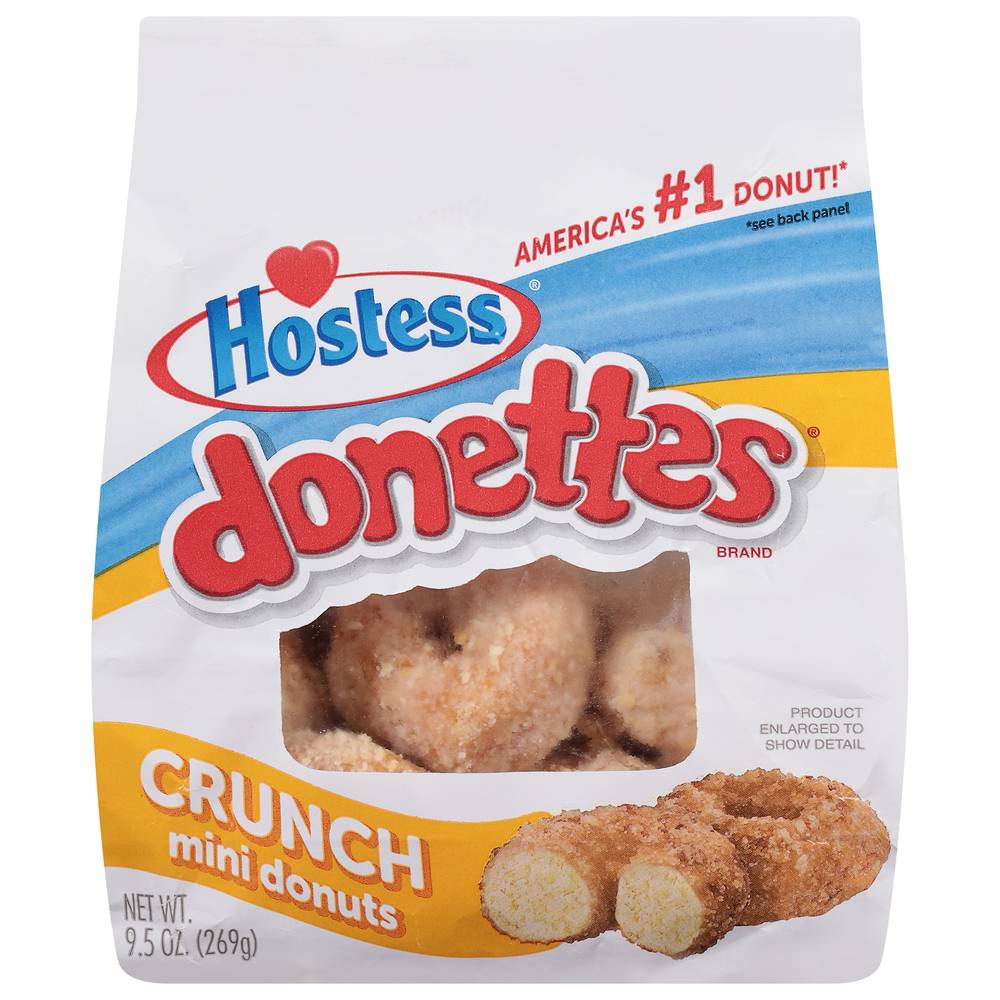 Hostess Donettes Crunch Mini Donuts (9.5 oz)