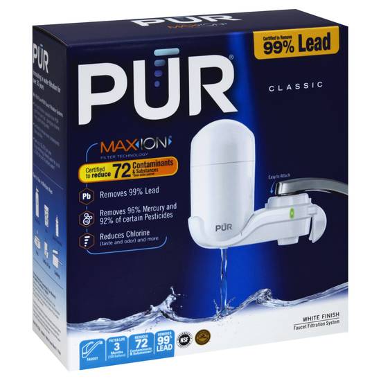 Pur White Faucet Water Filter (1 ct)