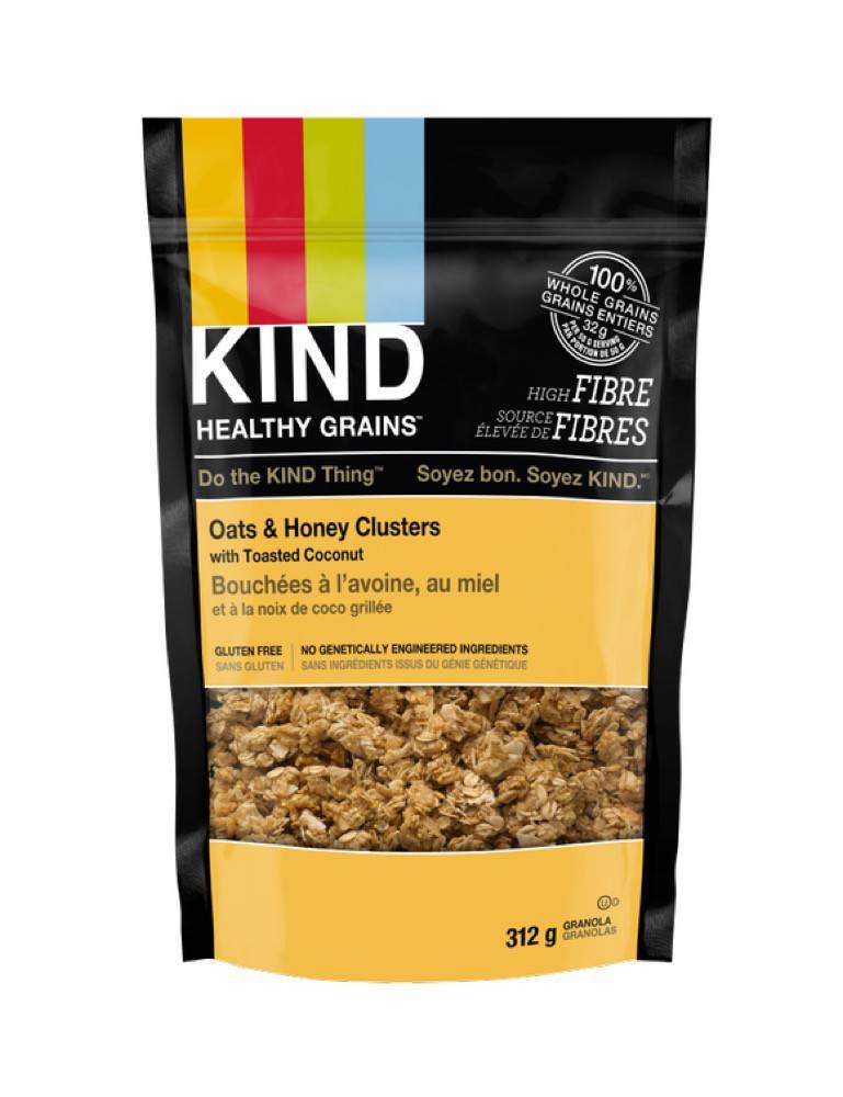 KIND Oat & Honey Clusters With Toasted Coconut Granola (312 g)