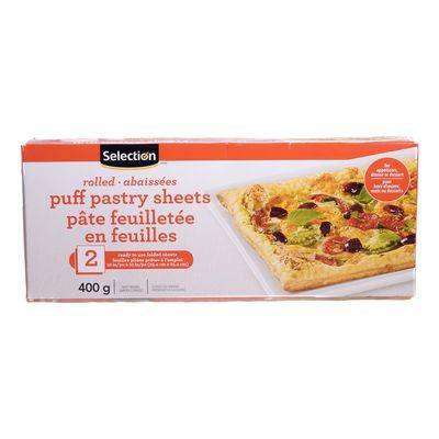 Selection Frozen Rolled Puff Pastry Sheets (400 g)