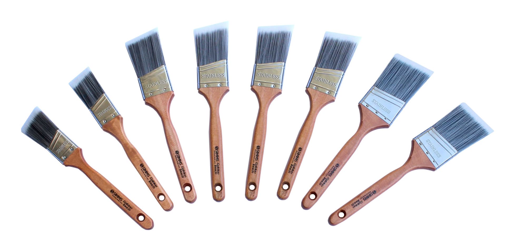 Simms - Ensemble De 8 Pinceaux Golden Touch / Simms Golden Touch 8-Piece Brush Set