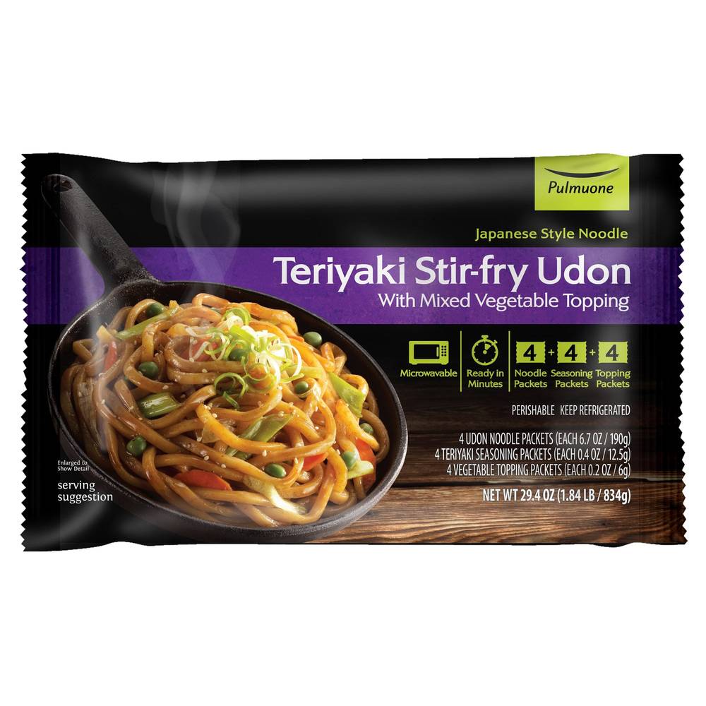 Pulmuone Teriyaki Stir Fry Udon