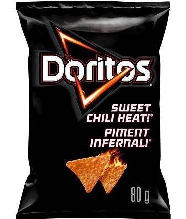 Doritos Tortilla Chips, Sweet Chili Heat (80 g)