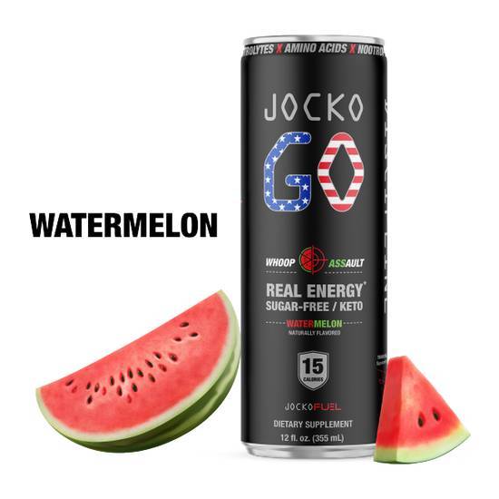 Jocko Go Energy Drink Whoop Assault Watermelon