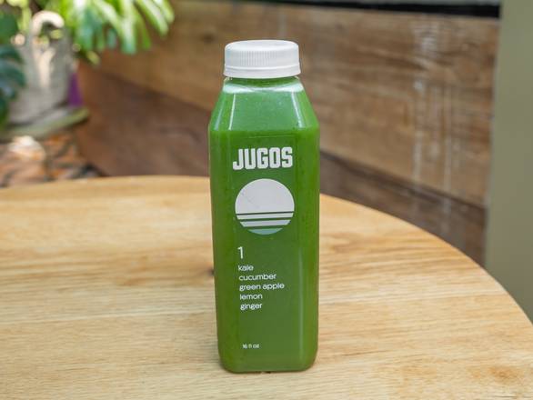1 — Kale, Cucumber, Green Apple, Lemon, Ginger