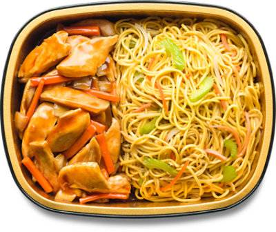 Ready Meals Teriyaki Chicken & Chow Mein - Ea