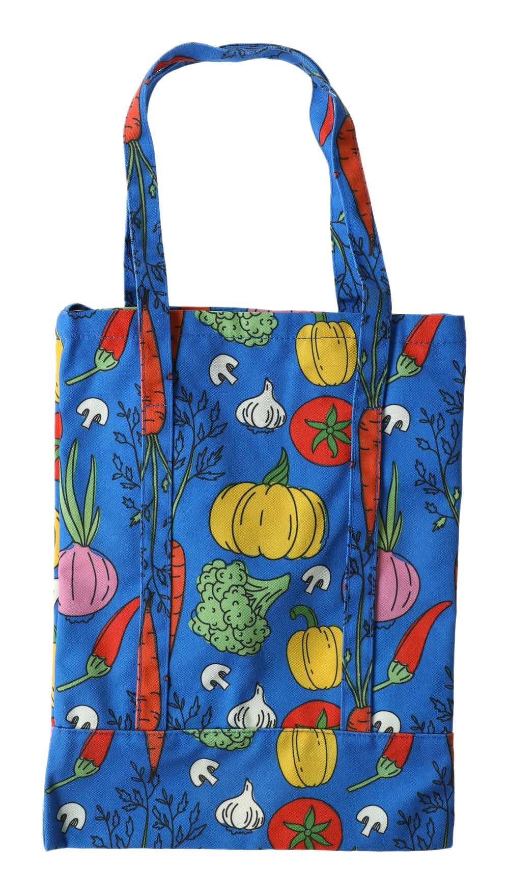Printed Canvas Tote Bag 13in x 17in Veggie