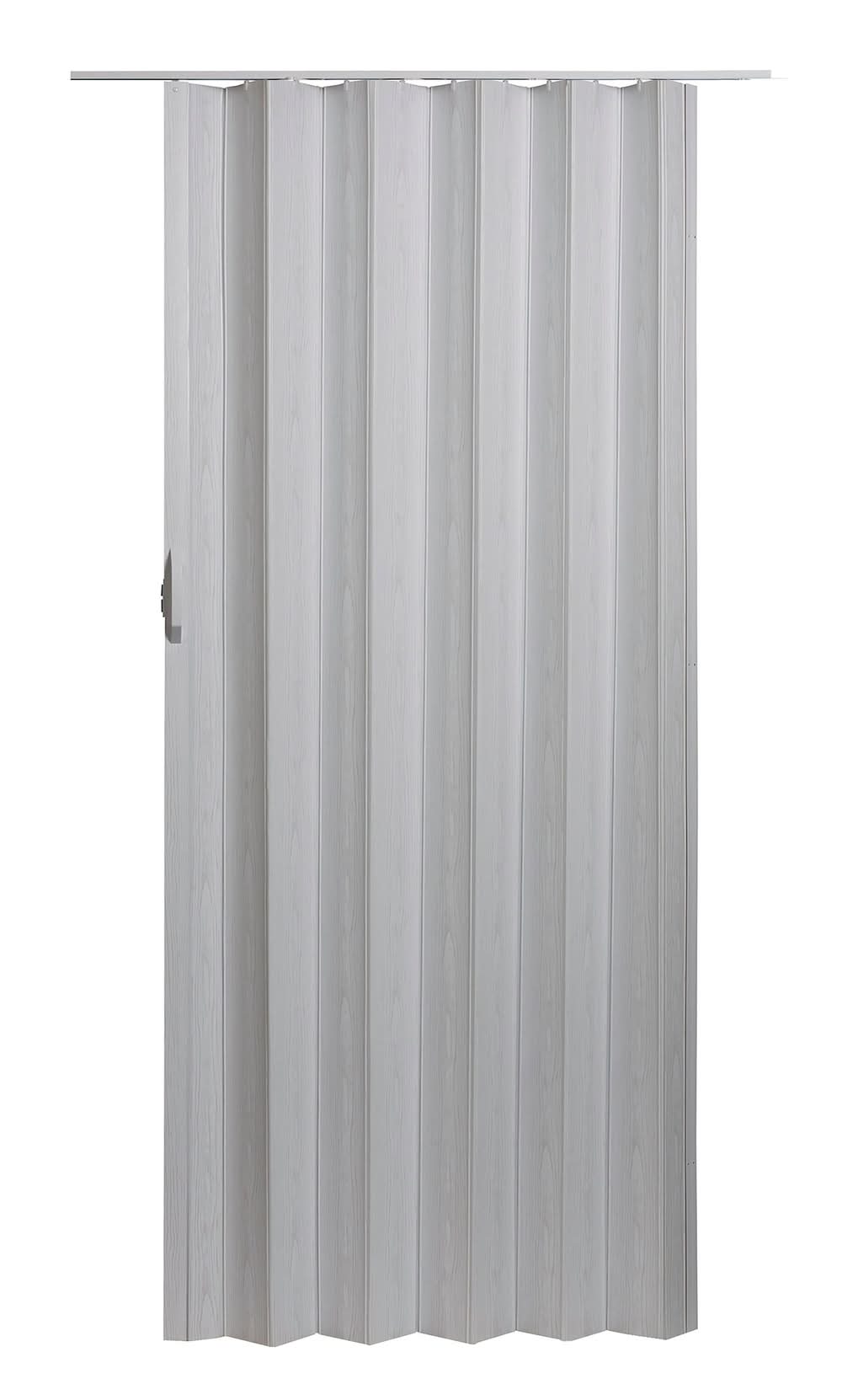 Spectrum Via 36-in x 80-in Universal Handing White Mist Vinyl Accordion Door ( Hardware Included ) | VS3280ML