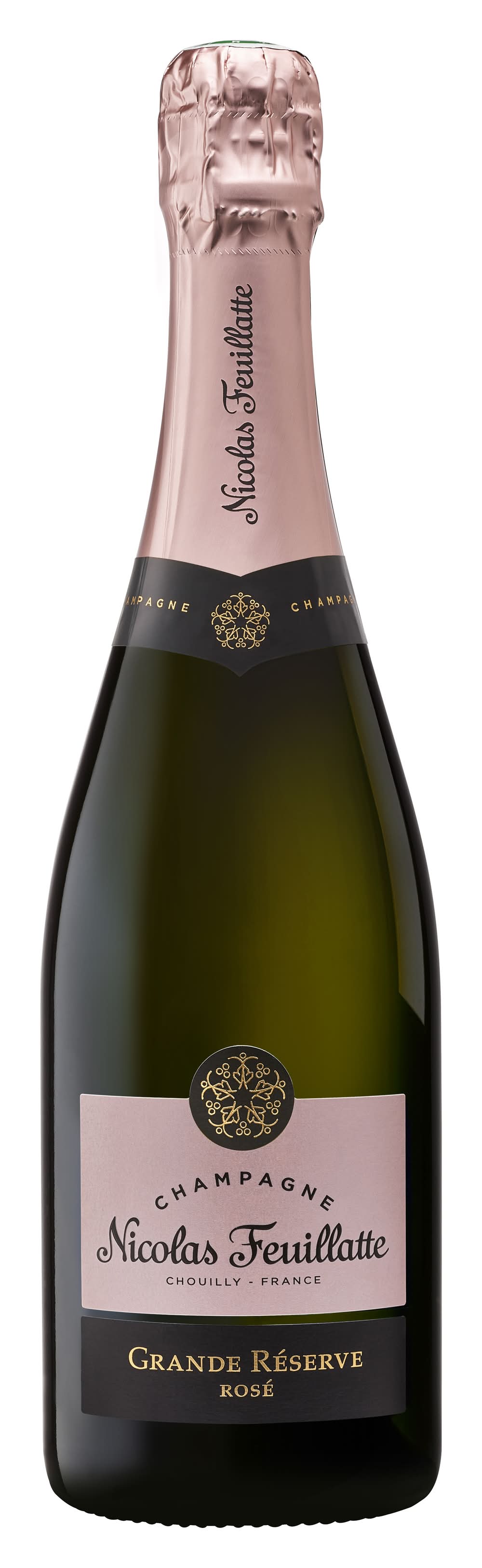 Nicolas Feuillatte - Champagne brut rosé a.o.p. grande réserve (750ml)