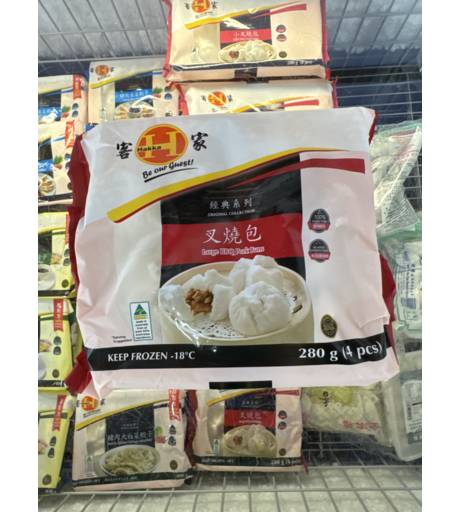 Hakka Frozen Bbq Pork Bun Large (280g)