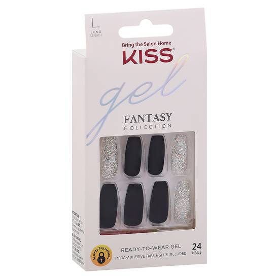 Kiss Gel Fantasy Collection Nails (24 ct)