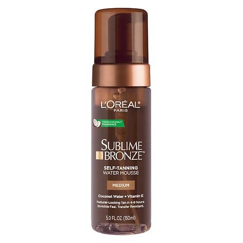 L'Oreal Sublime Bronze Hydrating Self-Tanning Water Mousse, Streak Free - 5.0 fl oz