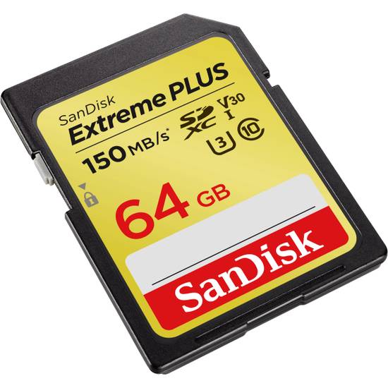Sandisk Extreme Plus Sdxc Uhs-I Card 64gb Sdsdxw6-064G-Ancin