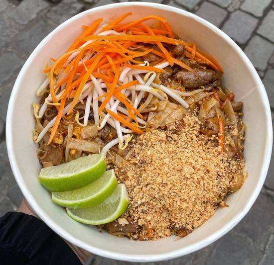 Wok pad thaï poulet 🍜🍲