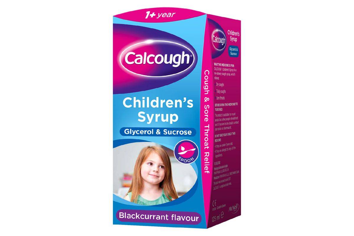 CalCough Children's Syrup Blackcurrant Flavour 1+ 125ml