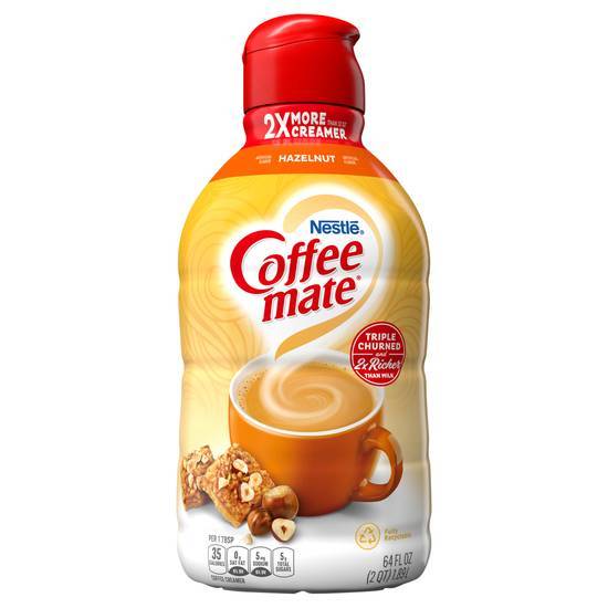 Coffee Mate Nestle Hazelnut Liquid Coffee Creamer