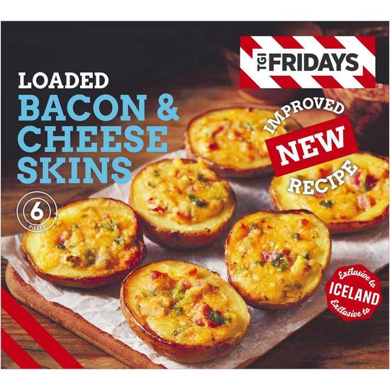 TGI Friday's 270g Bacon & Cheese Potato Skins