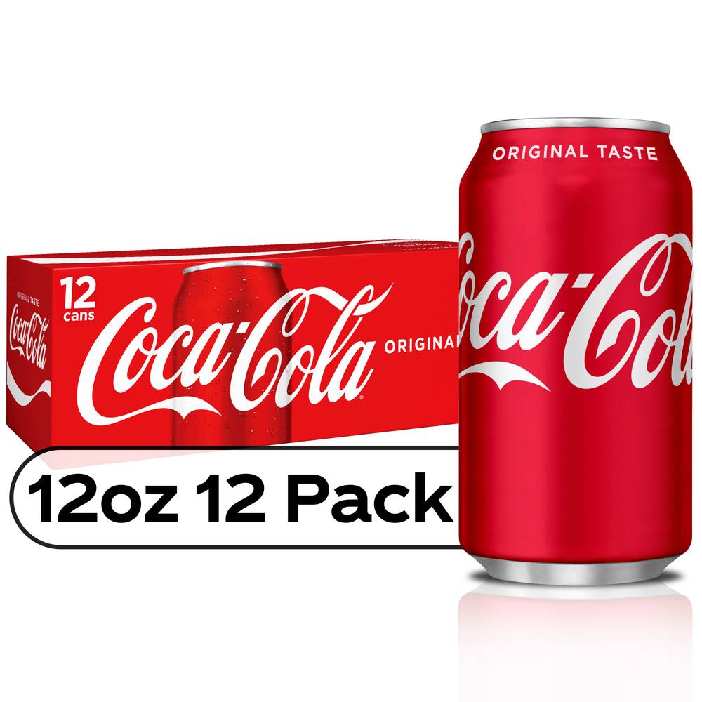 Coca-Cola Soda (12 pack, 12 fl oz)