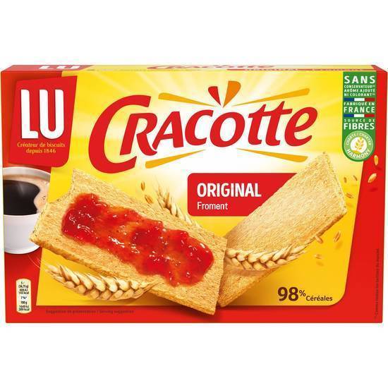Biscottes froment CRACOTTE 250g